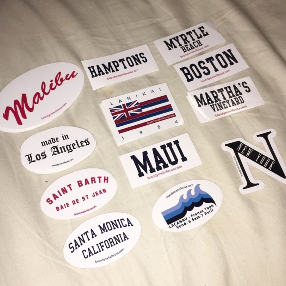 BRANDY MELVILLE STICKERS - Picture 7 of 8